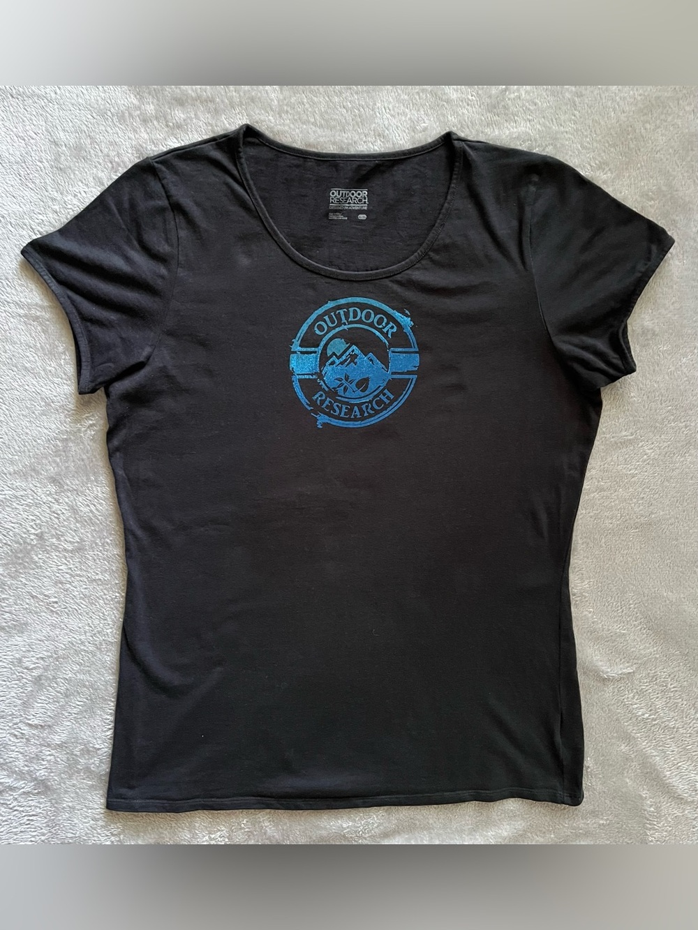 Outdoor Research Women’s Organic Cotton Logo Graphic T-Shirt Black XL